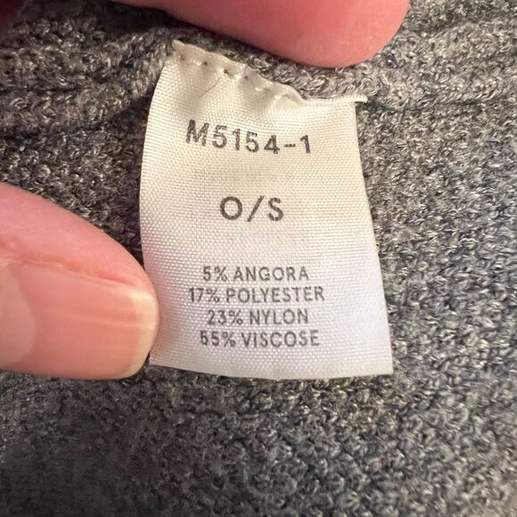 EUC Kerisma Aja Very Oversize Sweater‎ Dress in Ash Gray One Size - Picture 3 of 4